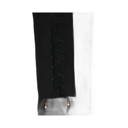 Pe/Ry Gabardine Stretch Beaded Pants