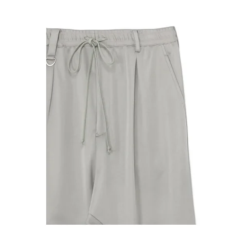 Pe/Smooth Jersey Geometric Pattern Embroidery Side Tape Line Sarouel Rib Pants