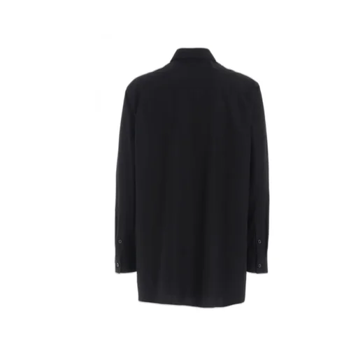 Cotton Broad Double-Layer Collar Shirt