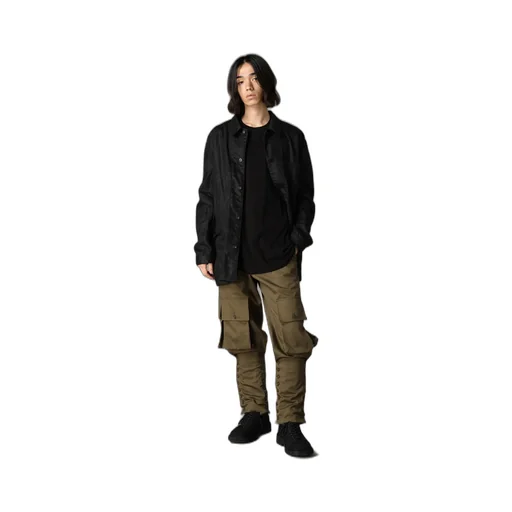 Ground Y×Edwin 9Oz Black Twill Coverall