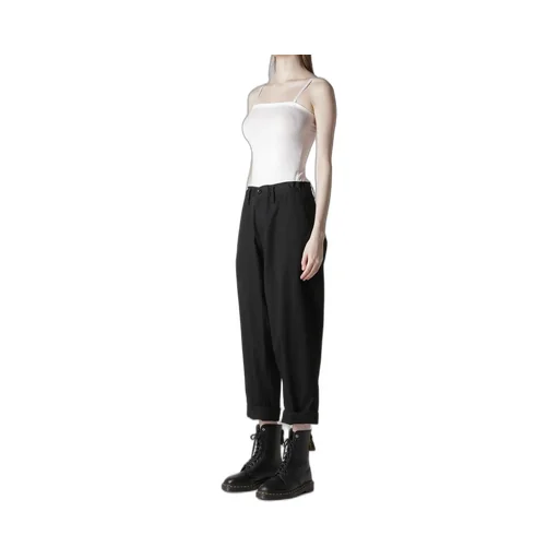 Cotton Twill Semi-Wide China Pants