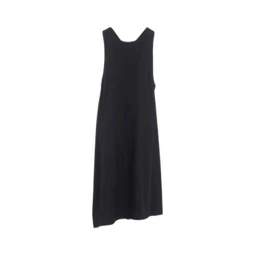 Cotton Twill Back Crossed Pullover Dress