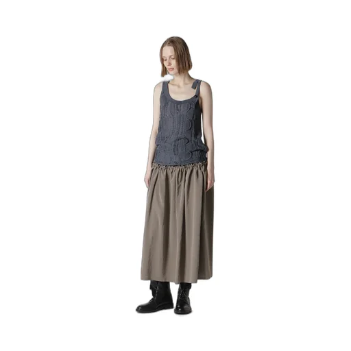 3D Cable Knit Tanktop
