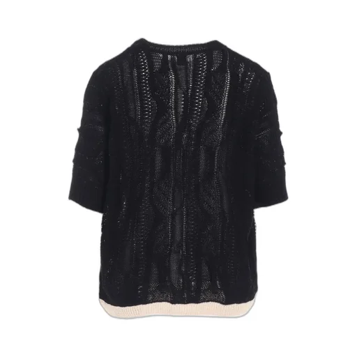 3D Cable Knit Cardigan