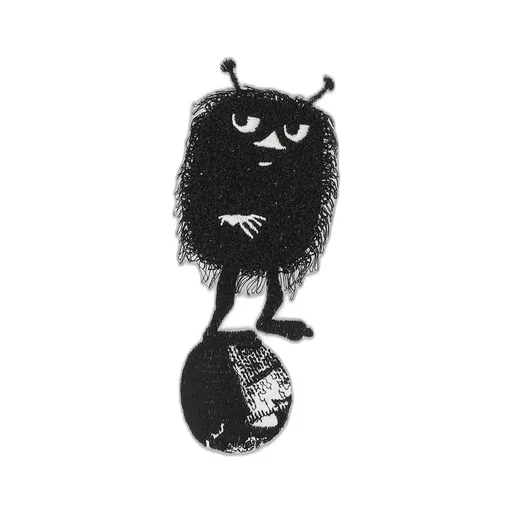 Moomin × A Part Of Me. | Y’S Embroidery Tee Stinky