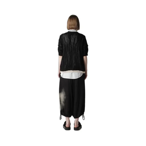 3D Cable Knit Cardigan