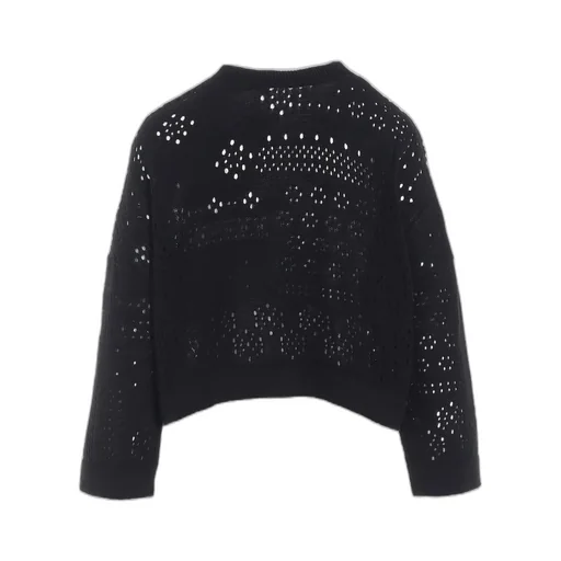 Patchwork Lace Cropped Cardigan
