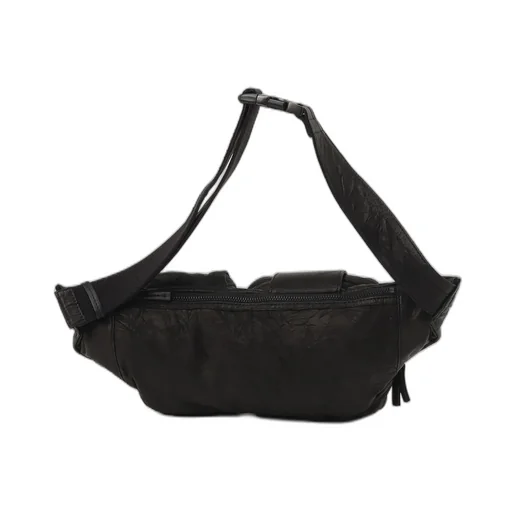 Twisted Soft Leather Pocket Bag