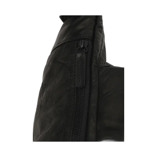 Twisted Soft Leather Pocket Bag