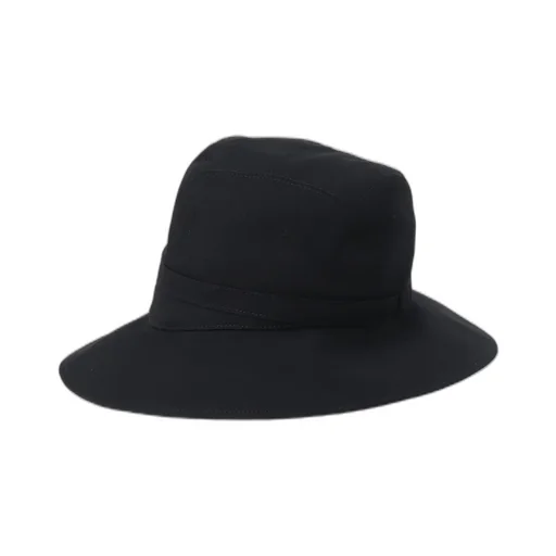 Wool Gabardine Arranged Hat