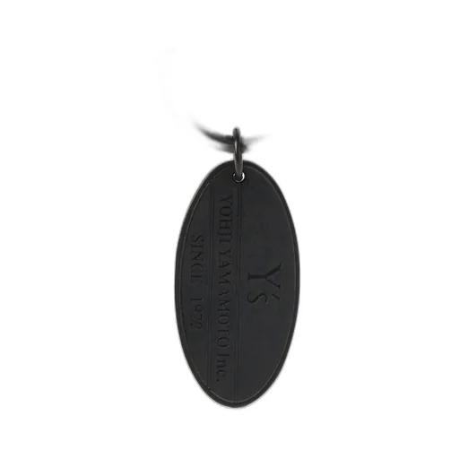 Brass Y's Plate Keyring