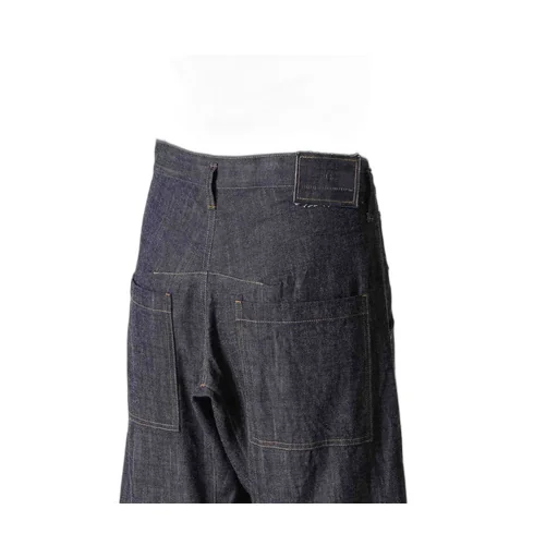 80Oz Denim Wide Pants
