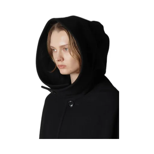 Airy Mosser Long Cape Coat