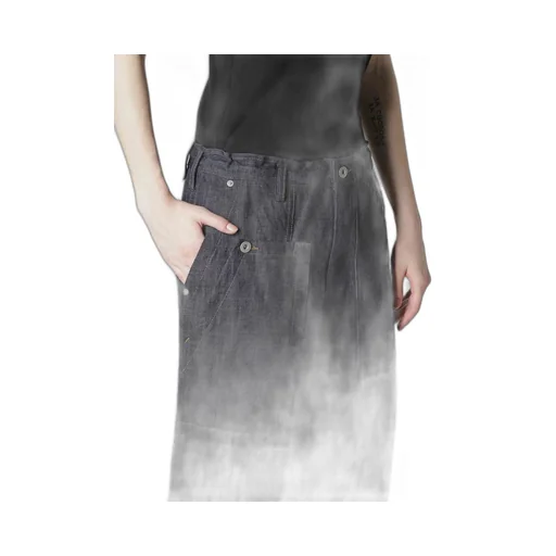 80Oz Denim Patched-Pocket Pants