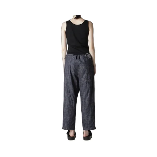 80Oz Denim Patched-Pocket Pants