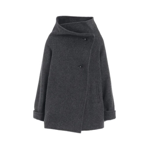 Airy Mosser Wrap Coat