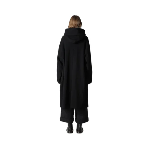 Airy Mosser Long Cape Coat