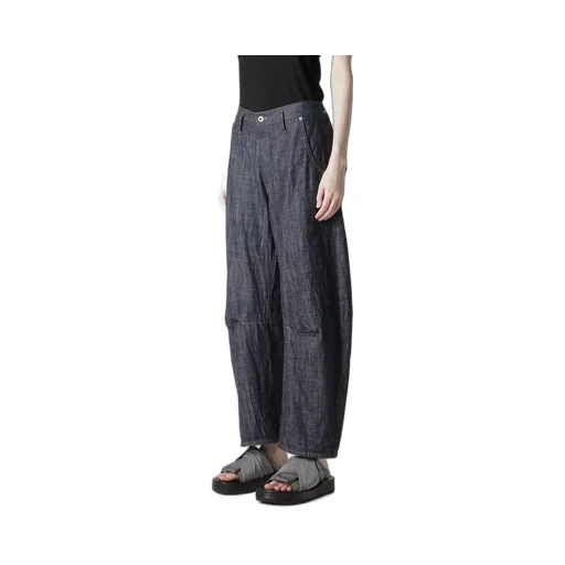 80Oz Denim Wide Pants