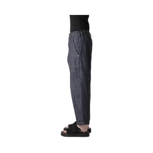 80Oz Denim Patched-Pocket Pants