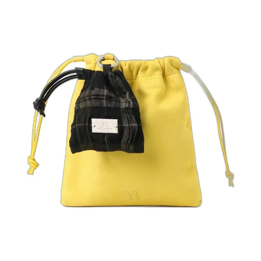 Leather String Leather Pouch