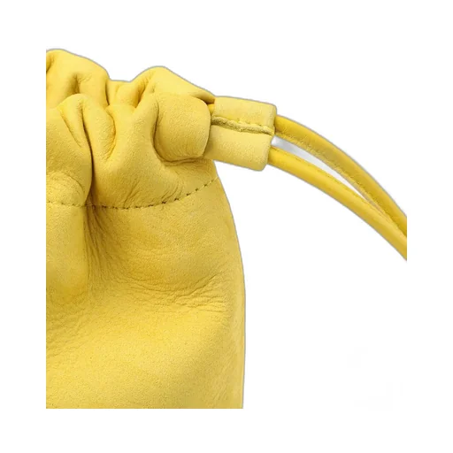 Leather String Leather Pouch