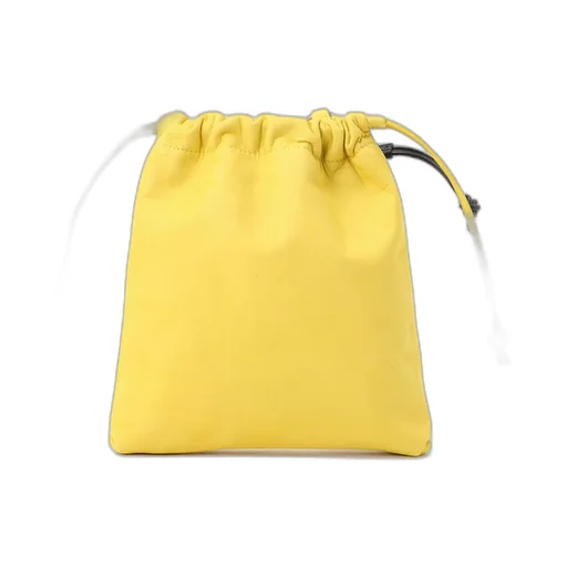 Leather String Leather Pouch