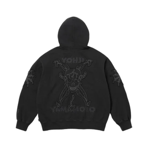 Y's/Supreme Zip Up Hooded Sweatshirt