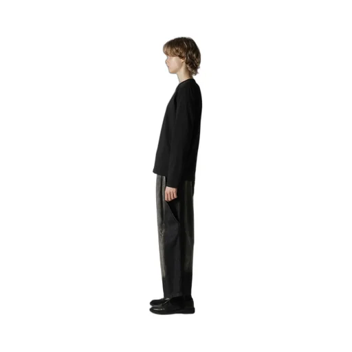 Hard Twisted Jersey Y's Stitch Long Sleeve T