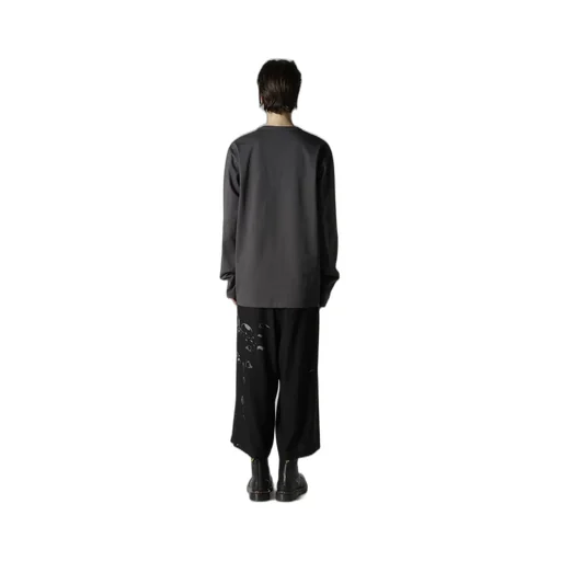 Hard Twisted Jersey Y's Stitch Long Sleeve Big T