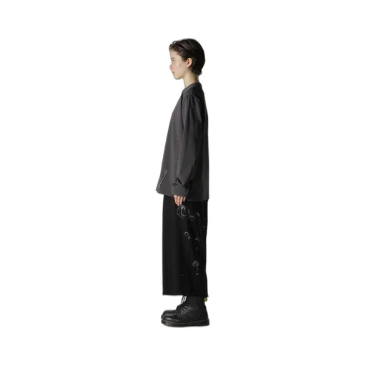 Hard Twisted Jersey Y's Stitch Long Sleeve Big T