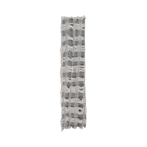 Plaid Boucle Scarf