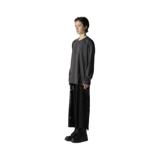 Hard Twisted Jersey Y's Stitch Long Sleeve Big T