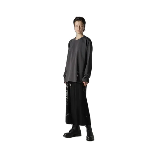 Hard Twisted Jersey Y's Stitch Long Sleeve Big T