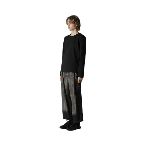Hard Twisted Jersey Y's Stitch Long Sleeve T
