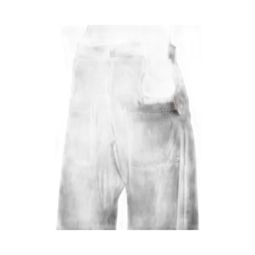 Spotted Denim Wide Pants