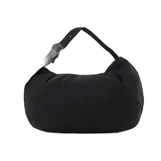 Nylon Washer Twill Gyoza-Style Bag