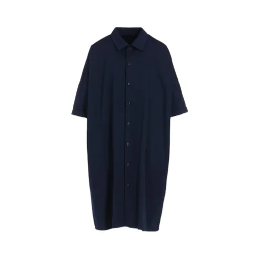 [Y's Born Product] Cotton Twill Half Sleeve Dress