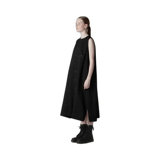 [Y's Born Product] Cotton Twill Long Dress