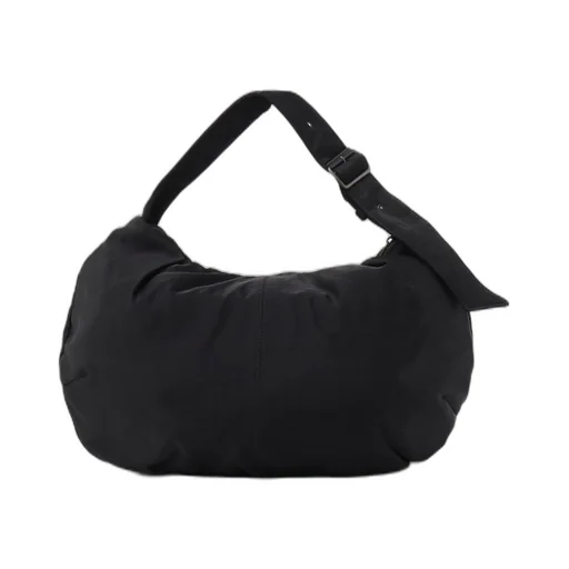 Nylon Washer Twill Gyoza-Style Bag