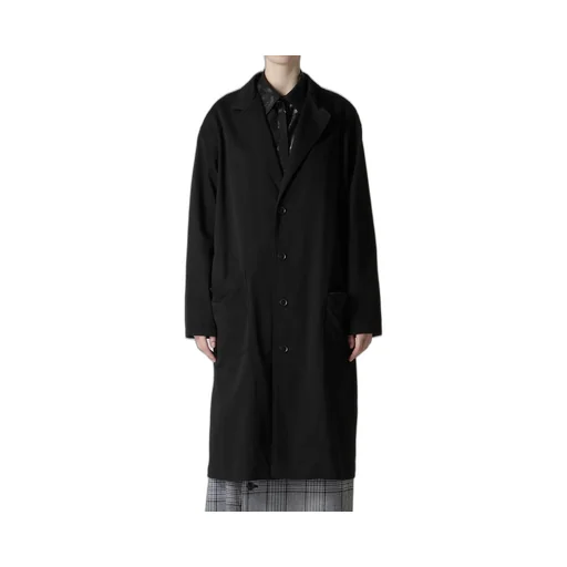 [Y's Born Product] Cotton Twill Long Jacket