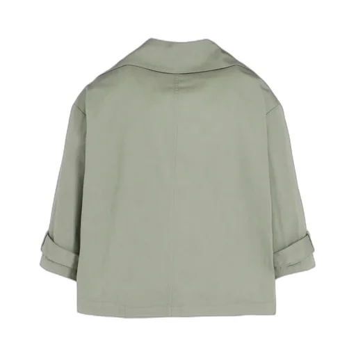 [Y's Born Product] Cotton Twill Wide Collar Jacket