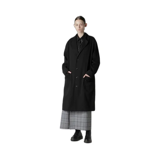[Y's Born Product] Cotton Twill Long Jacket