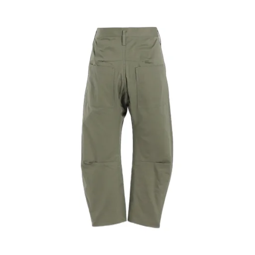 [Y's Born Product] Cotton Twill Wide Pants