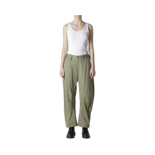 [Y's Born Product] Cotton Twill Wide Pants