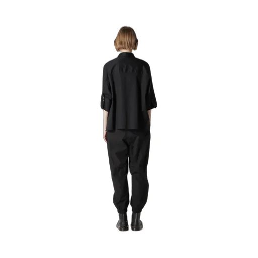 [Y's Born Product] Thin Cotton Twill Wide Cuffs Shirt