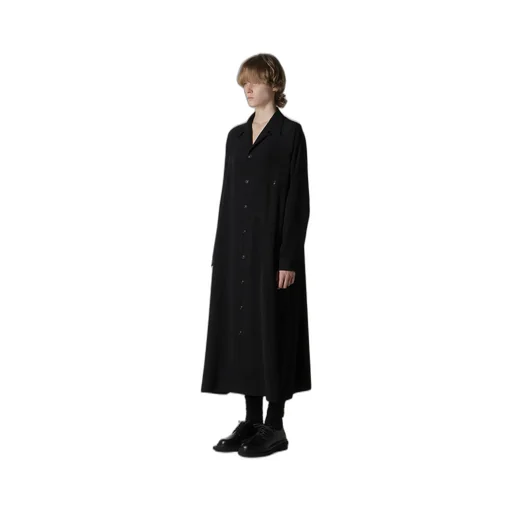 Ta/Pe Crepe De Chine Open Collar Dress