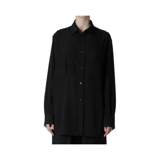 Ta/Pe Crepe De Chine Shoulder Loop Blouse