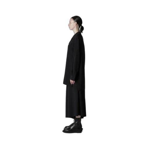 Ta/Pe Crepe De Chine Open Collart Shirt