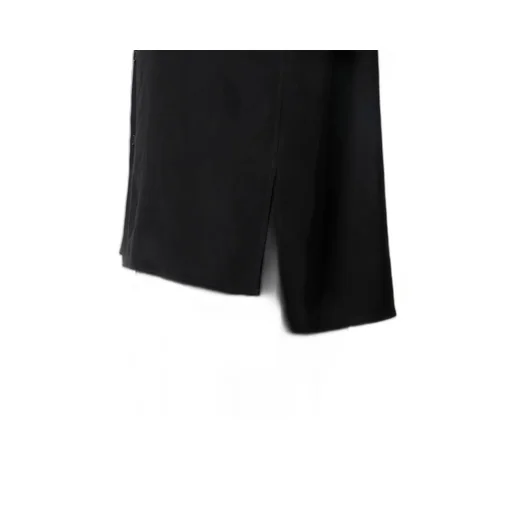 Ta/Pe Crepe De Chine Open Collart Shirt