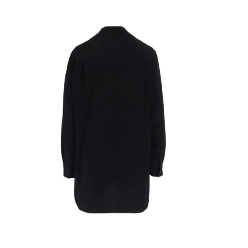 Ta/Pe Crepe De Chine Open Collart Shirt